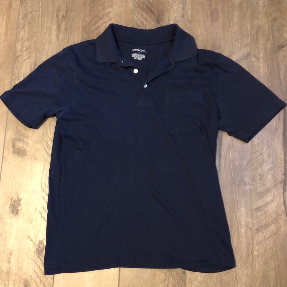 Basic navy polo